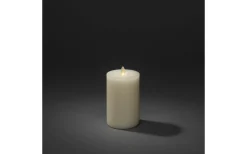 Konstsmide Plain Batteridrivet Blockljus 15cm Gräddvit* Blockljus Inomhus|Blockljus Inomhus