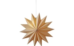 Plain Julstjärna 60cm Beige
