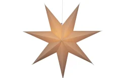 Plain Julstjärna 90cm Beige
