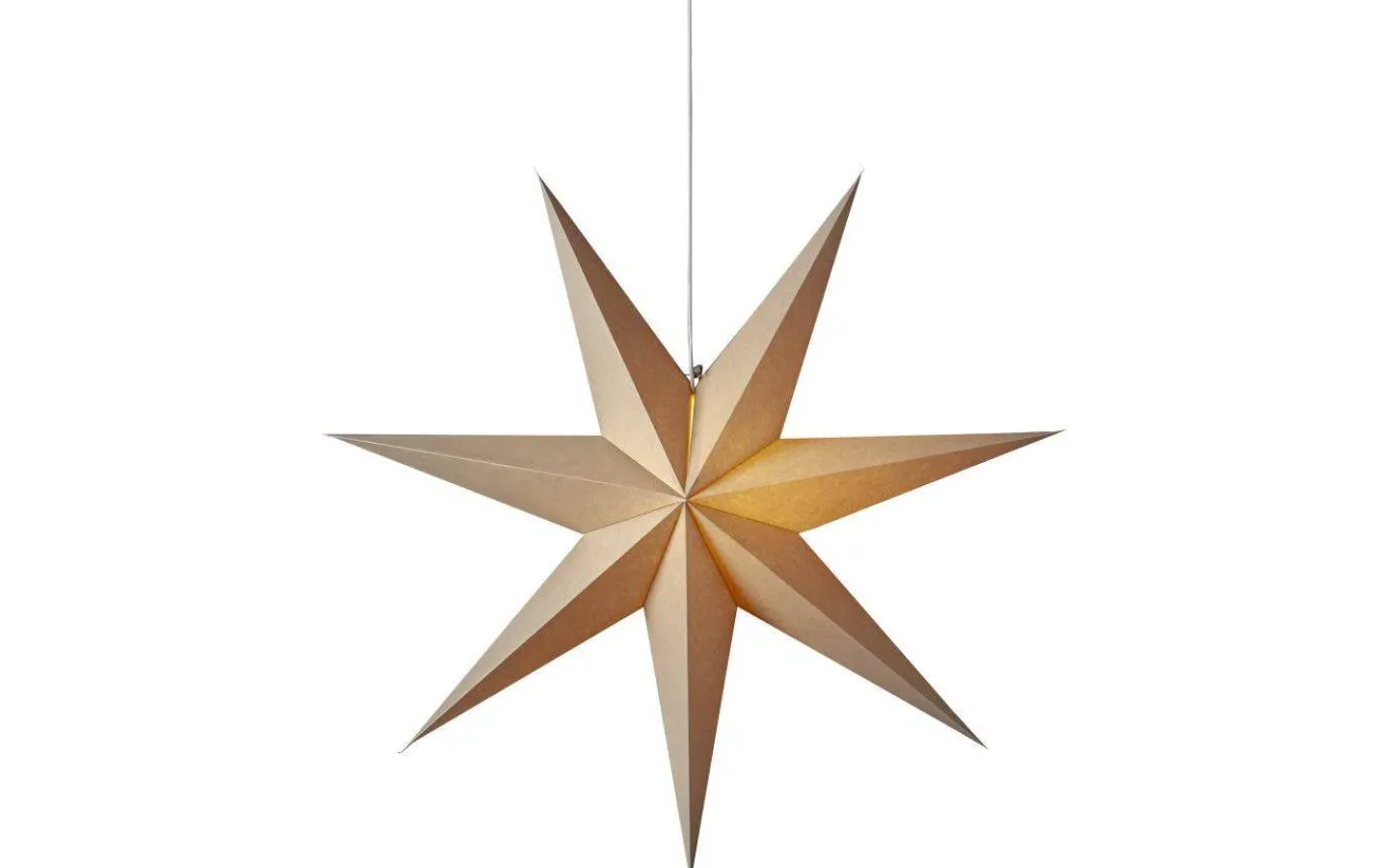 Star Trading Plain Julstjärna 75cm Beige* Visa Alla Julstjärnor|Julstjärnor Utan Sladd
