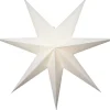 Plain Julstjärna 75cm Vit