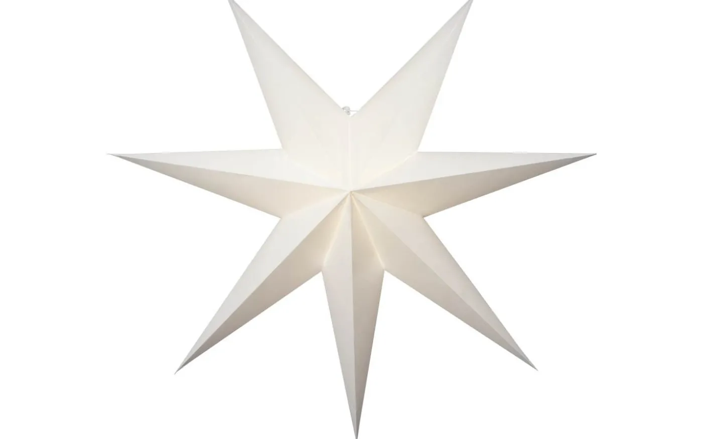 Plain Julstjärna 75cm Vit