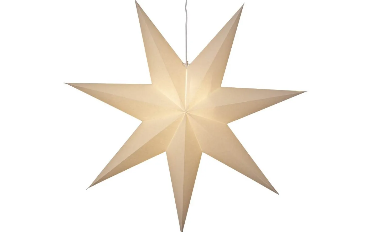 Julstjärnor Utan Sladd<Star Trading Plain Julstjärna 90cm Vit