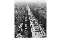 Plansch Paris boulevard 70x50cm