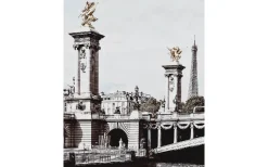 Tavlor<Hallbergs Plansch Paris bro 70x50cm