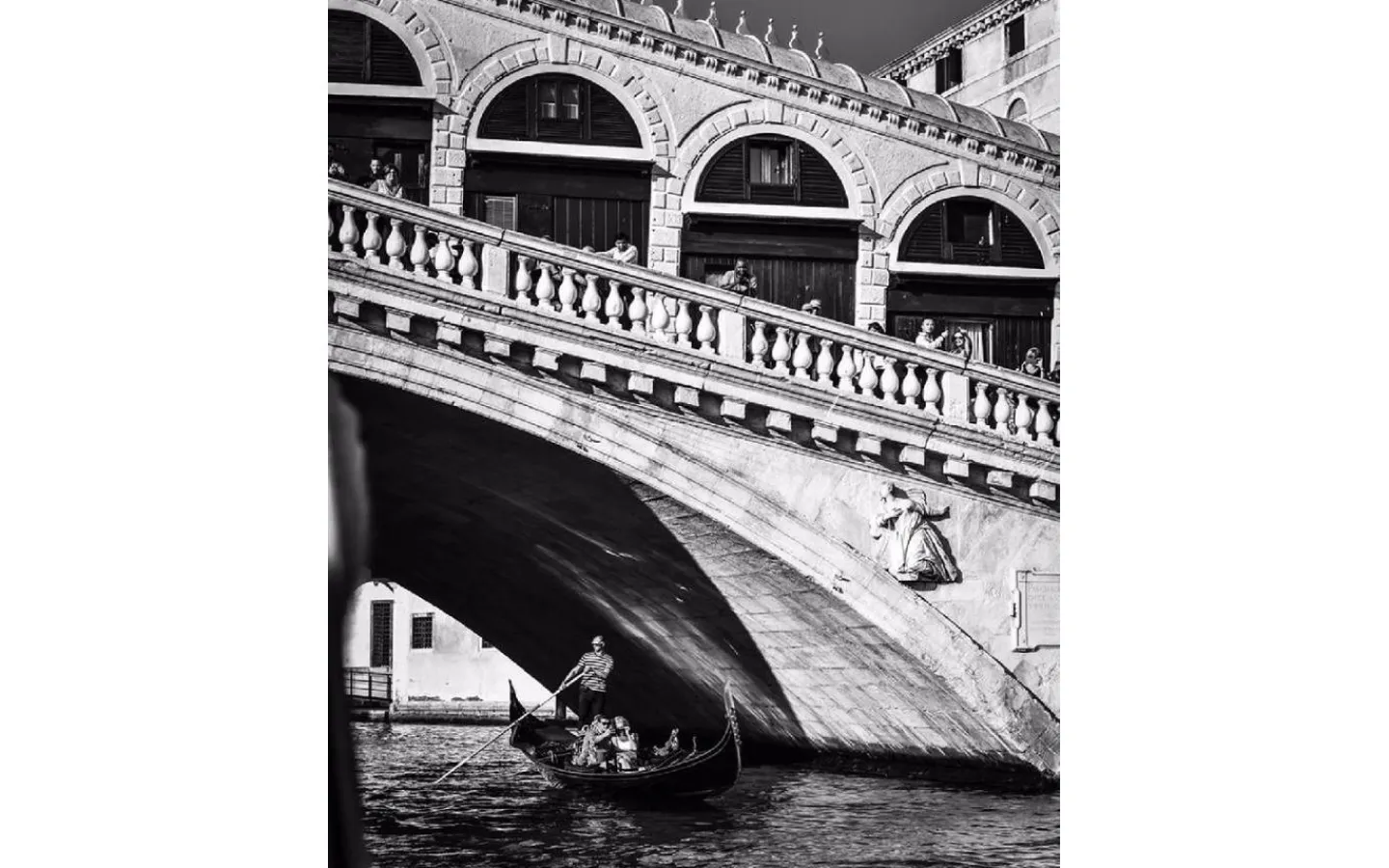 Tavlor<Hallbergs Plansch Venedig Rialtobron 70x50cm