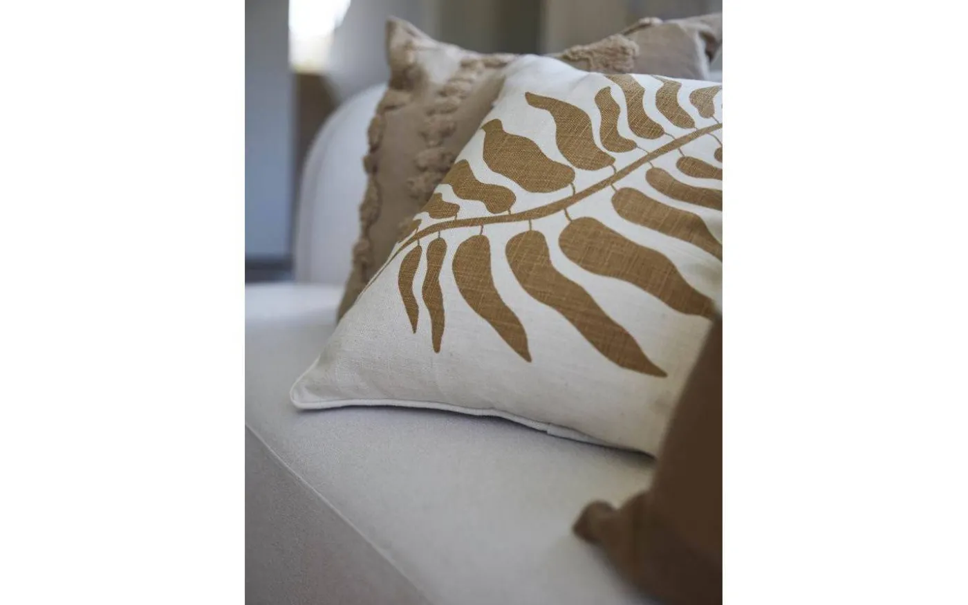 Plant Kuddfodral 45x45cm Iskaffe