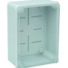 Plastkapsling IP55,160x135x77 mm,Transparent lock