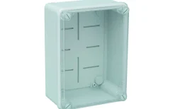 Plastkapsling IP55,160x135x77 mm,Transparent lock