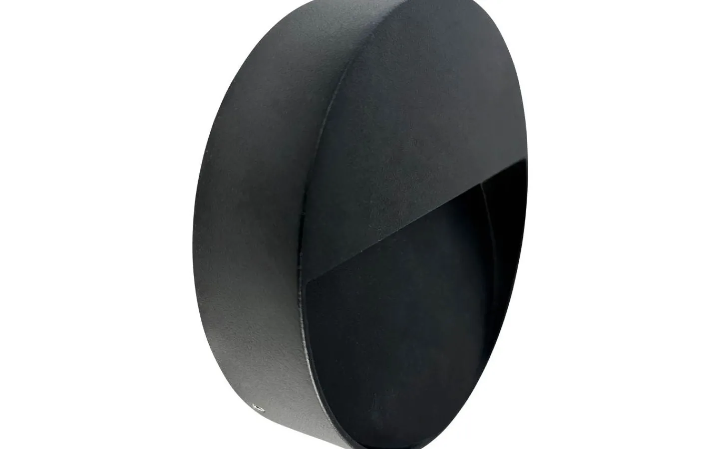 Infälld Murbelysning|Vägglampor Utomhus<Dyberg Larsen Pluto Murbelysning 15cm LED 3000K 6W Svart IP54