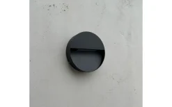 Infälld Murbelysning|Vägglampor Utomhus<Dyberg Larsen Pluto Murbelysning 15cm LED 3000K 6W Svart IP54