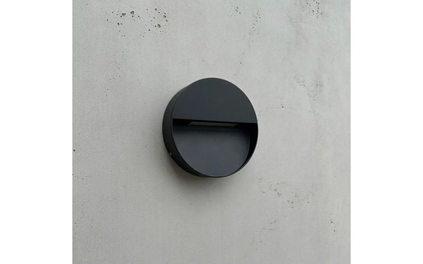 Infälld Murbelysning|Vägglampor Utomhus<Dyberg Larsen Pluto Murbelysning 15cm LED 3000K 6W Svart IP54