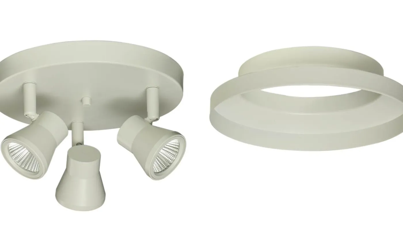 Pluto Takspotlight 20cm LED 3x5W 3000K Vit