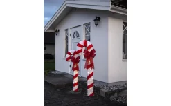 Julpynt Utomhus<Star Trading Polkagris Utomhusdekoration 120cm Vit/Röd IP44