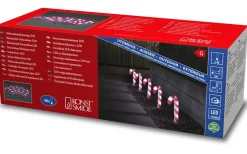 Polkagrisar Utomhusdekoration 25cm 5-Pack IP44