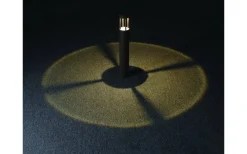 Malmbergs Pollare Fenix, 9W LED, Mörkgrå, IP54* Utomhusarmaturer, Stolpar|Pollare & Grindlyktor