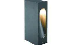 Utomhusarmaturer, Stolpar|Pollare & Grindlyktor<Malmbergs Pollare Lynx I, 9W LED, Mörkgrå, IP54