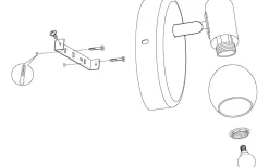 Eglo Pollica Vägglampa Svart* Läslampor