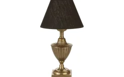 Pollino Bordslampa 33cm Antikmässing/Svart