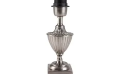 Pollino Lampfot 24cm Antiksilver