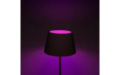 Konstsmide Pomezia Uppladdningsbar Golvlampa 150cm Svart IP54* Uppladdningsbara Lampor Utomhus|Uppladdningsbara Lampor Utomhus