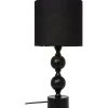 Cottex Pompa Bordslampa 47cm Svart* Sovrum|Bordslampor