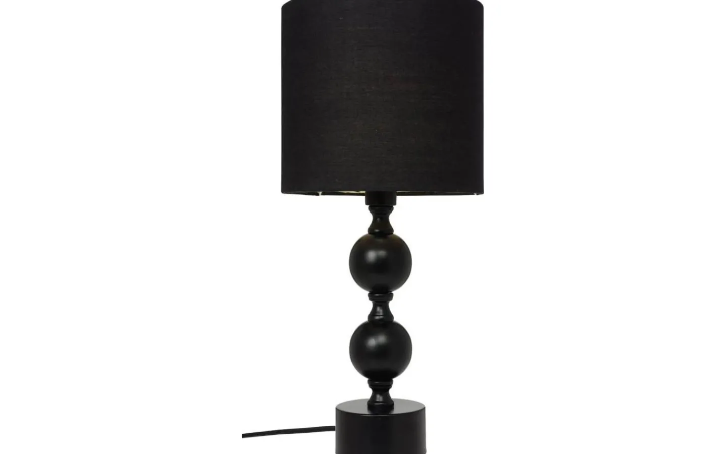 Cottex Pompa Bordslampa 47cm Svart* Sovrum|Bordslampor