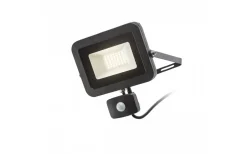 Rendl Ponta Strålkastare med sensor Svart LED 30W IP54 3000K* Led Strålkastare