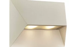 Upp Eller Nedljus Lampor|Vägglampor Utomhus<Nordlux Pontio Vägglampa 27cm Sand IP54