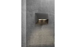 Upp Eller Nedljus Lampor|Vägglampor Utomhus<Nordlux Pontio Vägglampa 27cm Svart IP54