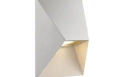 Upp Eller Nedljus Lampor|Vägglampor Utomhus<Nordlux Pontio Vägglampa 19cm Vit IP54