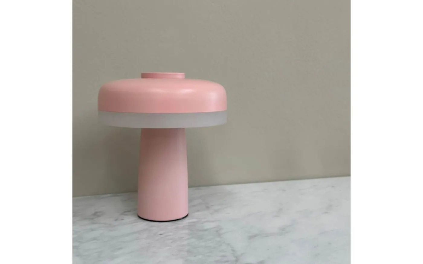 Porter Uppladdningsbar Bordslampa 16,5cm Rosa