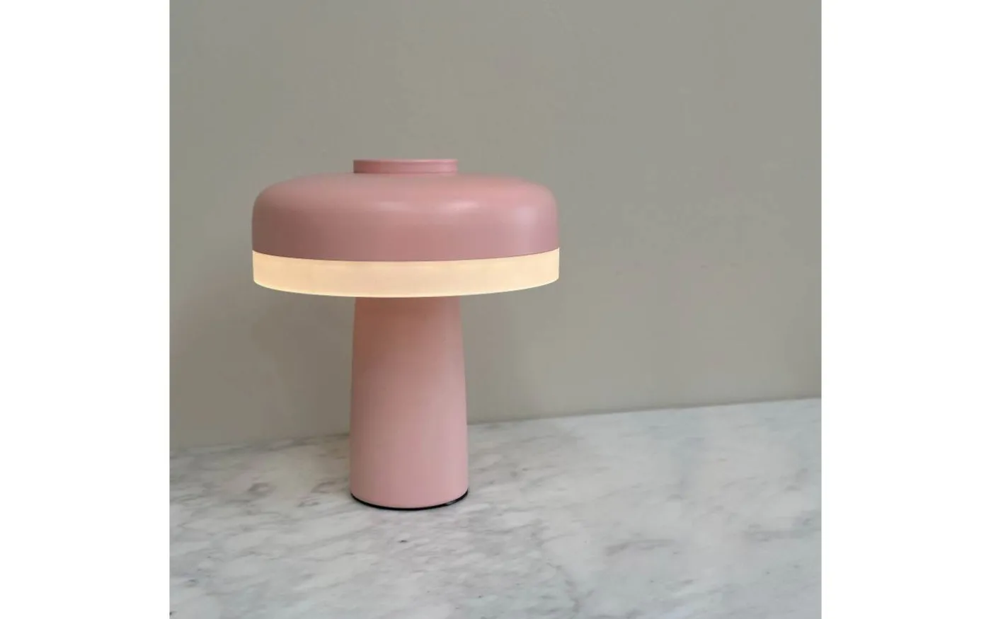 Porter Uppladdningsbar Bordslampa 16,5cm Rosa