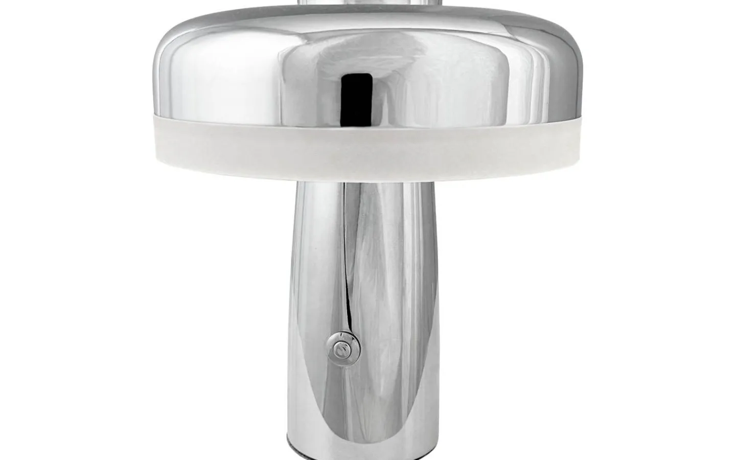 Dyberg Larsen Porter Uppladdningsbar Bordslampa 16,5cm Krom* Uppladdningsbara Lampor Inomhus