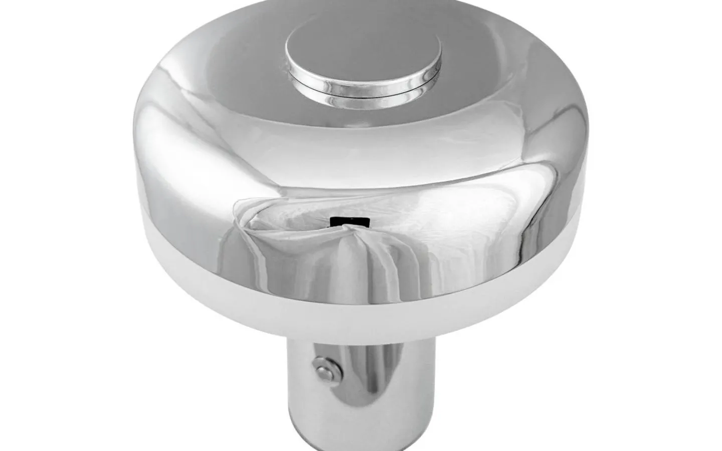 Dyberg Larsen Porter Uppladdningsbar Bordslampa 16,5cm Krom* Uppladdningsbara Lampor Inomhus