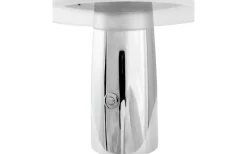 Dyberg Larsen Porter Uppladdningsbar Bordslampa 16,5cm Krom* Uppladdningsbara Lampor Inomhus