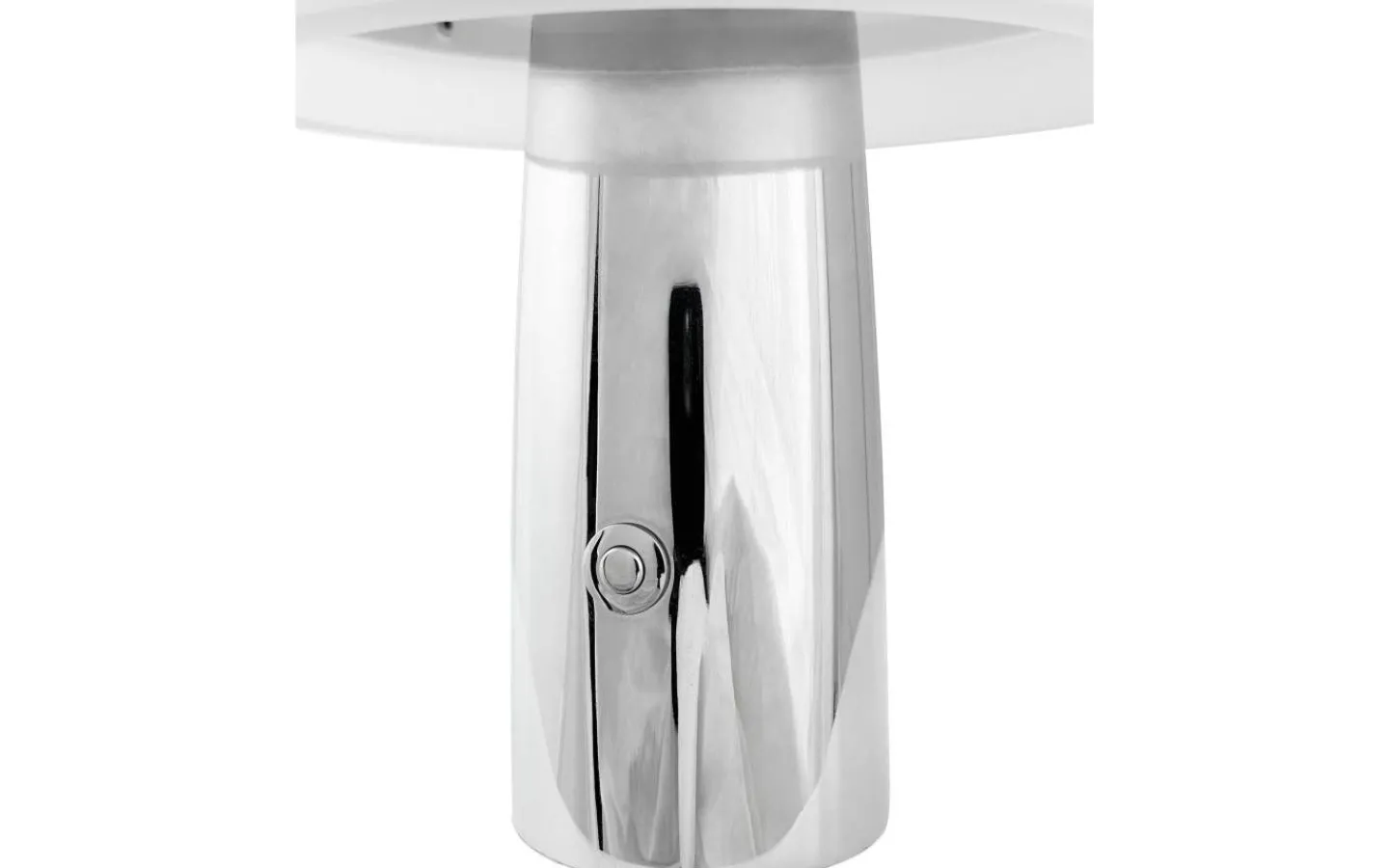 Dyberg Larsen Porter Uppladdningsbar Bordslampa 16,5cm Krom* Uppladdningsbara Lampor Inomhus