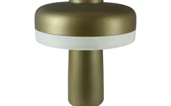 Dyberg Larsen Porter Uppladdningsbar Bordslampa 16,5cm Metallic Grön* Uppladdningsbara Lampor Inomhus