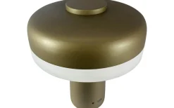 Dyberg Larsen Porter Uppladdningsbar Bordslampa 16,5cm Metallic Grön* Uppladdningsbara Lampor Inomhus