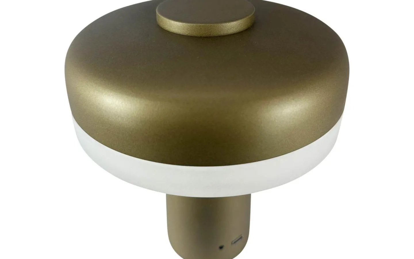 Dyberg Larsen Porter Uppladdningsbar Bordslampa 16,5cm Metallic Grön* Uppladdningsbara Lampor Inomhus