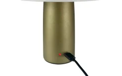 Dyberg Larsen Porter Uppladdningsbar Bordslampa 16,5cm Metallic Grön* Uppladdningsbara Lampor Inomhus