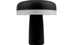 Dyberg Larsen Porter Uppladdningsbar Bordslampa 16,5cm Svart* Uppladdningsbara Lampor Inomhus