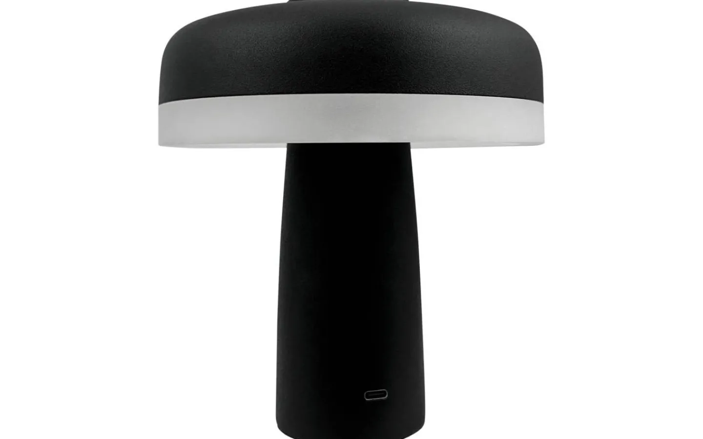 Dyberg Larsen Porter Uppladdningsbar Bordslampa 16,5cm Svart* Uppladdningsbara Lampor Inomhus