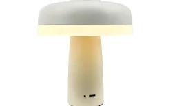 Uppladdningsbara Lampor Inomhus<Dyberg Larsen Porter Uppladdningsbar Bordslampa 16,5cm Pärlvit