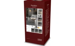 Portofino Ljuslykta Solcell + USB 30cm Svart IP54