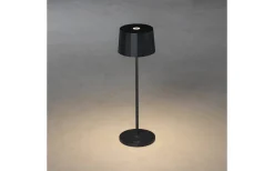 Uppladdningsbara Lampor Utomhus|Uppladdningsbara Lampor Utomhus<Konstsmide Positano Uppladdningsbar Bordslampa 35cm Svart IP54