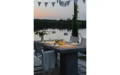 Konstsmide Positano Uppladdningsbar Bordslampa 35cm Vit IP54* Uppladdningsbara Lampor Utomhus|Uppladdningsbara Lampor Utomhus