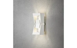 Vägglampor Utomhus<Konstsmide Potenza Vägglampa LED Vit IP54