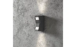 Vägglampor Utomhus<Konstsmide Potenza Vägglampa Mörkgrå IP54