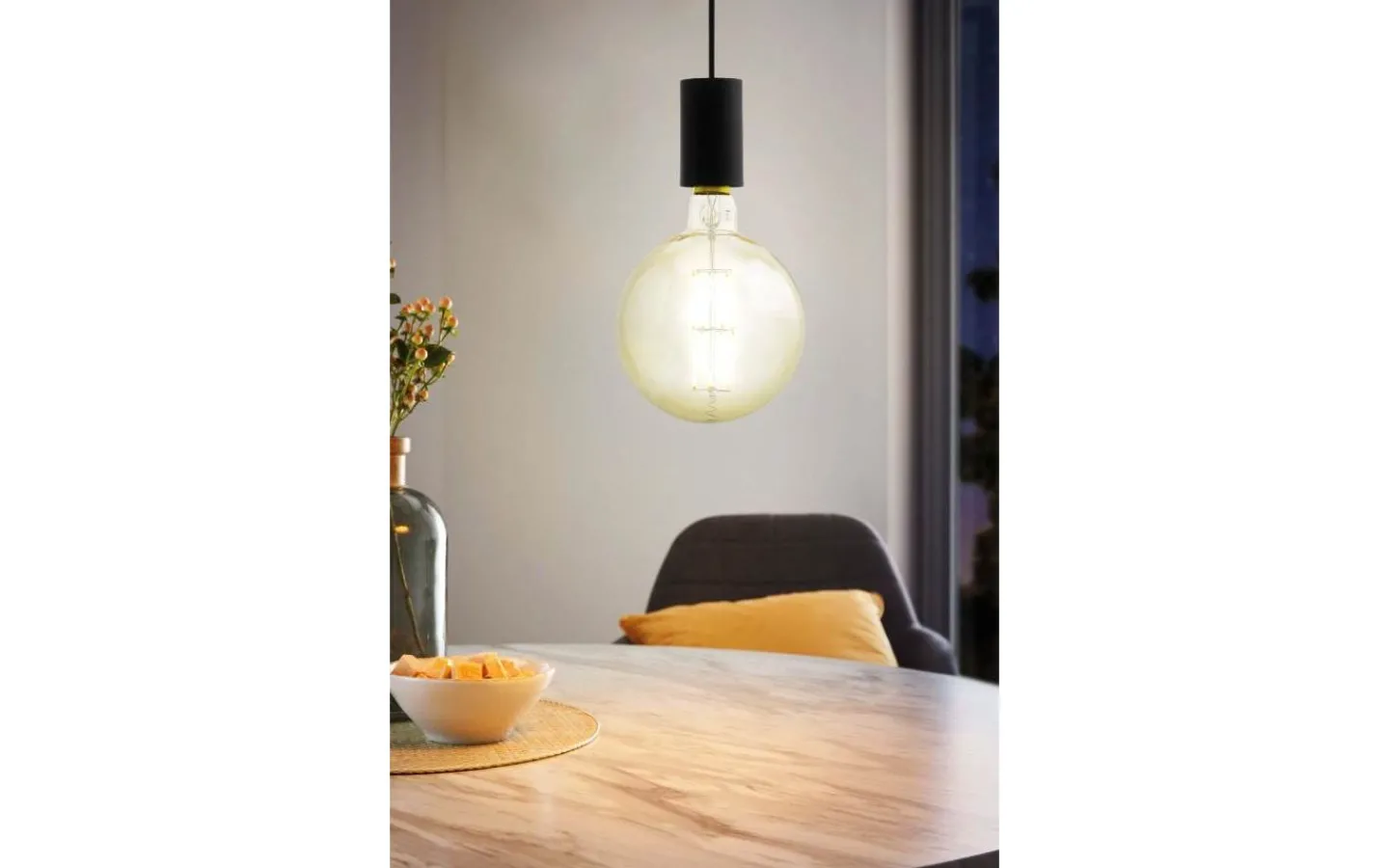 Eglo Pozueta Fönsterlampa 12,5cm Svart* Fönsterlampor